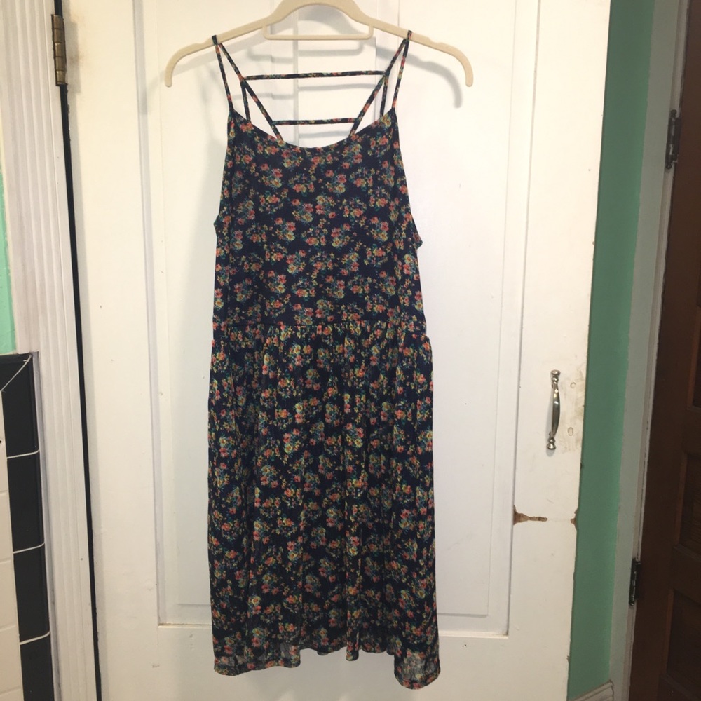 XL Floral Xhilaration Dress